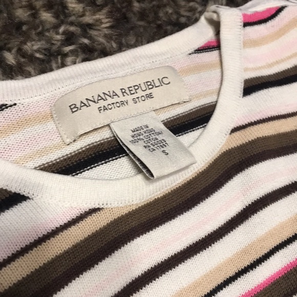 Banana Republic Factory Store Striped Shirt - Picture 2 of 3
